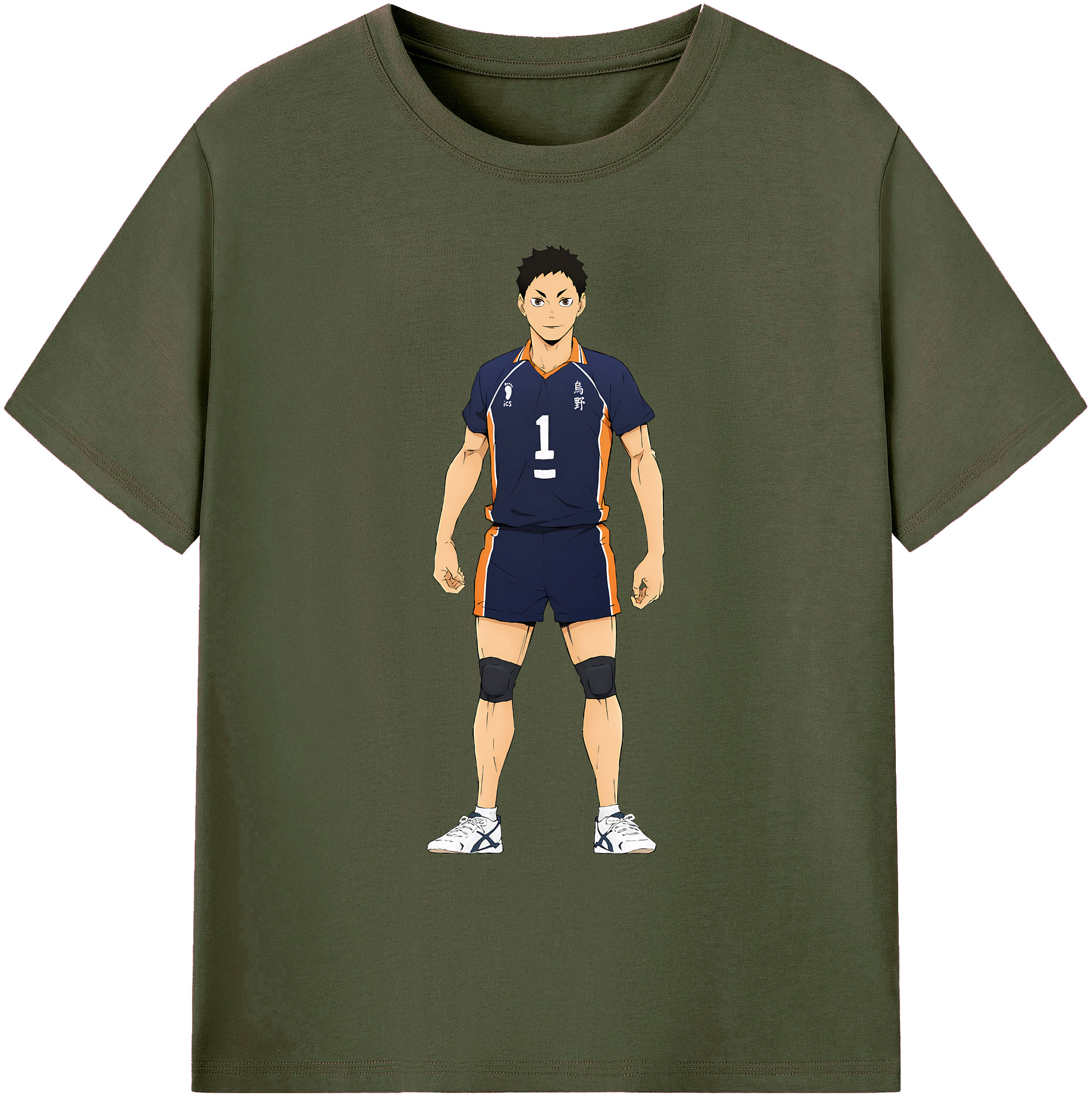 （画像用） ハイキュー!! Haikyu!! 綿100％ メンズ半袖Tシャツ｜肌触りやわらか＆通気性
